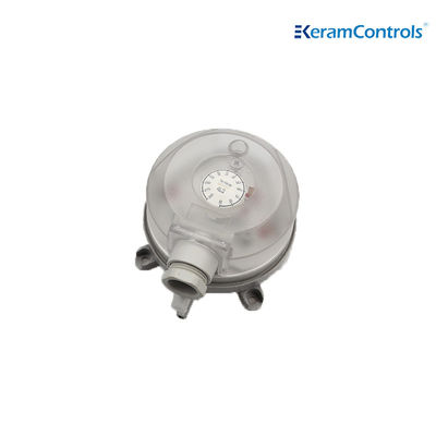 एयर कंडीशनर के लिए IP54 30-300Pa एयर डिफरेंशियल प्रेशर स्विच