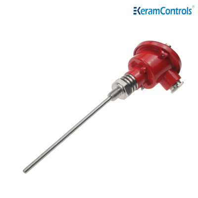IP65 पानी या तेल के लिए डिजिटल तापमान ट्रांसमीटर 0-10V PT100