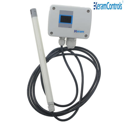 केबल 0-10V वायु वेग ट्रांसमीटर IP65 16-24V