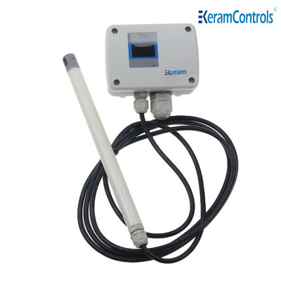 केबल 0-10V वायु वेग ट्रांसमीटर IP65 16-24V