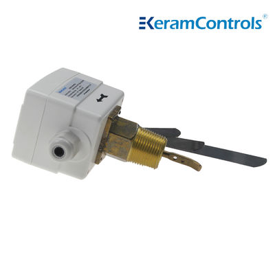 ताप, एयर कंडीशनिंग के लिए OEM IP65 पीतल 24V 15A तरल प्रवाह स्विच: