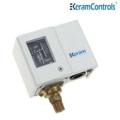 व्हाइट 250V 10A एडजस्टेबल प्रेशर स्विच 72A