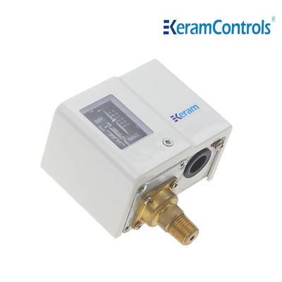 33 बार SPDT एडजस्टेबल प्रेशर स्विच 125V 20A