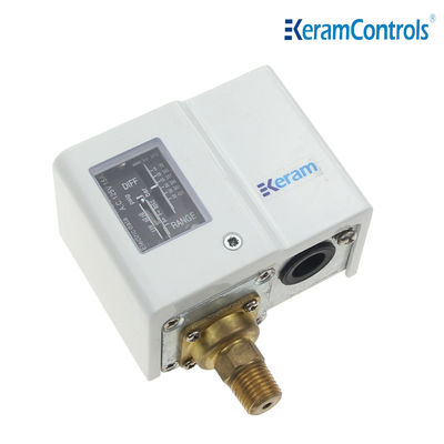 IP54 एडजस्टेबल प्रेशर स्विच CE एडजस्टेबल एयर कंप्रेसर प्रेशर स्विच