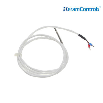 PTFE PT100 PT1000 पनरोक तापमान सेंसर 2 तार