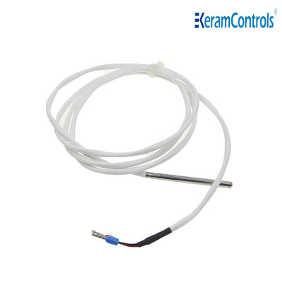 PTFE PT100 PT1000 पनरोक तापमान सेंसर 2 तार