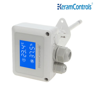 RS485 4-20mA डिजिटल तापमान ट्रांसमीटर HVAC