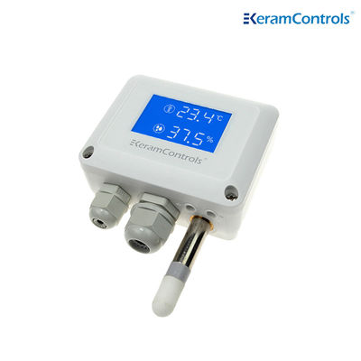 4-20mA IP65 प्रेशर टेम्परेचर ह्यूमिडिटी सेंसर एयर डक्ट माउंटेड