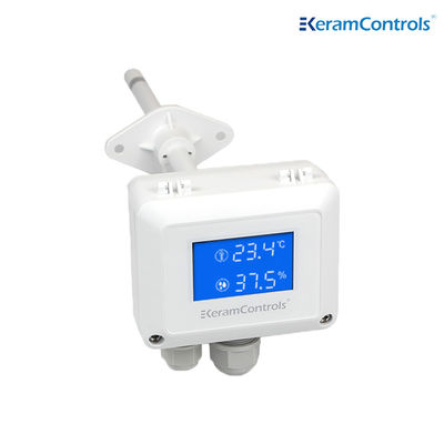 4-20mA IP65 प्रेशर टेम्परेचर ह्यूमिडिटी सेंसर एयर डक्ट माउंटेड