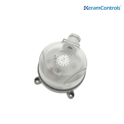 एयर कंडीशनर के लिए IP54 30-300Pa एयर डिफरेंशियल प्रेशर स्विच