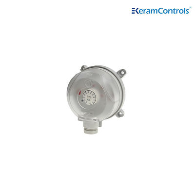 एयर कंडीशनर के लिए IP54 30-300Pa एयर डिफरेंशियल प्रेशर स्विच