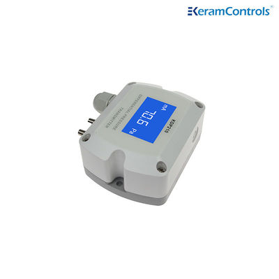 एयर एचवीएसी सेंसर ट्रांसमीटर 100Pa से 10000Pa 0-10V