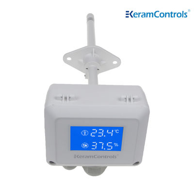 वॉल माउंटेड टेम्प ह्यूमिडिटी प्रेशर सेंसर 0-10V IP65
