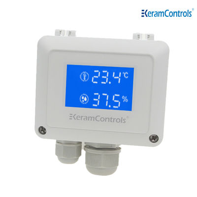 -35 ~ + 75 ℃ एचवीएसी के लिए तापमान आर्द्रता ट्रांसमीटर