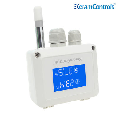 RS485 4-20mA डिजिटल तापमान ट्रांसमीटर HVAC