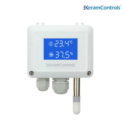 4-20mA IP65 प्रेशर टेम्परेचर ह्यूमिडिटी सेंसर एयर डक्ट माउंटेड