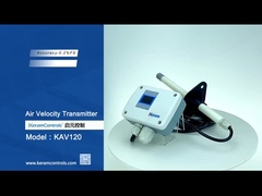 -20~+70℃ वेरिएबल एयर वॉल्यूम सिस्टम के लिए एयर वेलोसिटी ट्रांसमीटर