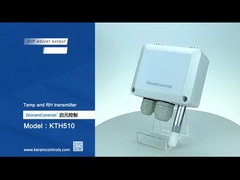 4-20mA उच्च तापमान आर्द्रता ट्रांसमीटर चिकनी सपाट सतह